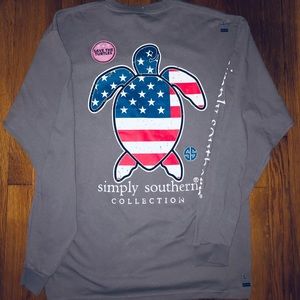 American Turtle Tee by Simply Southern